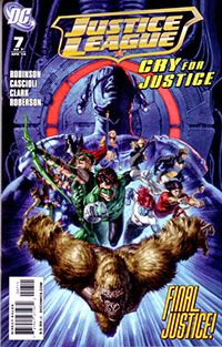 Justice League Cry for  Justice #7 