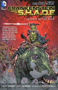 FRANKENSTEIN AGENT OF SHADE TP NEW 52 V2 SECRETS DEAD