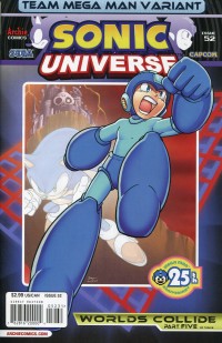 SONIC UNIVERSE #52 TEAM MEGA MAN CVR
