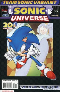 SONIC UNIVERSE #52 TEAM SONIC CVR