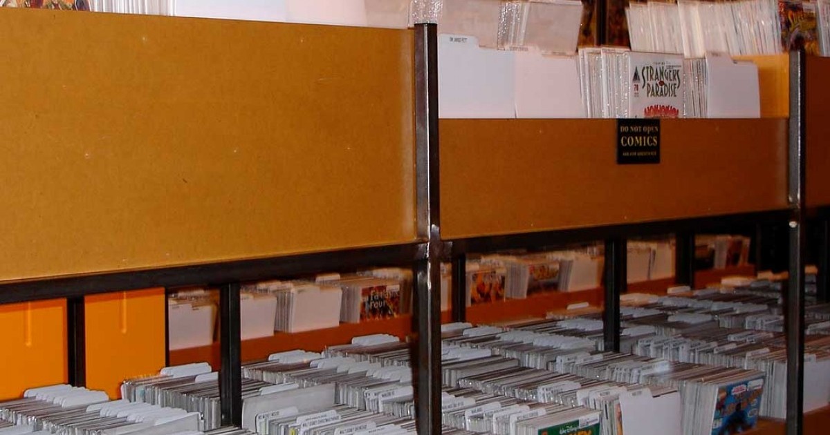 How to store comic books Zeus Comics, Dallas, TX